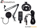 CKMOVA SXM-3 Professional Condenser Microphone Package with Pop Filter and Table Stand