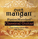 Curt Mangan Classical Guitar String Set (Clear/Silver) - GuitarPusher