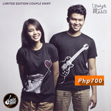 Guitar Pusher Couple Shirt