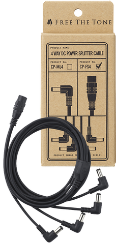 Free The Tone 4 Way DC Power Splitter Cable