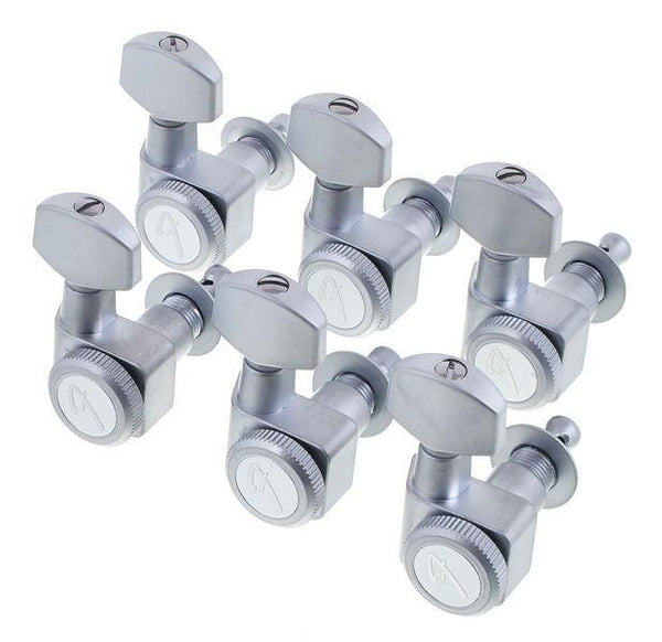 Fender American Locking Tuners / Machine Head Brushed Steel