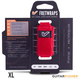 Gruv Gear FretWraps String Muters (1-Pack) HD 'Fire' Red