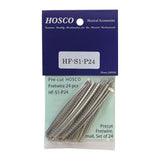 Hosco Precut Fretwire (24 pcs in 7cm lengths, 300mm radius) - GuitarPusher