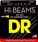 DR Hi-Beams Hand Made 5-String Bass Guitar Strings - GuitarPusher