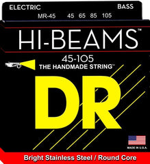 DR Hi-Beams Hand Made 4-String Bass Guitar Strings - GuitarPusher