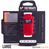 Gruv Gear FretWraps String Muters (1-Pack) HD 'Fire' Red