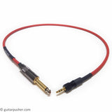Lava 24 in. Van Den Hul Bay C5 Hybrid, 1/4 to 1/8 Locking Cable for Wireless System (Line6)