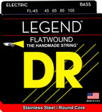 DR FL-45 Legend Flatwound Medium Bass Strings 45-105 (45 65 85 105) - GuitarPusher