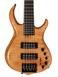 Sire M7 Swamp Ash 5-String Bass (2nd gen) with Premium Gig Bag - Natural Satin