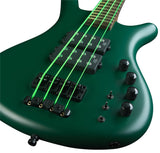 DR Neon Green 5-String Bass Guitar Strings with K3 Coated Medium Bass Strings - GuitarPusher