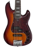 Sire P7 Alder 5-String (2nd gen) Bass Guitar with Premium Gig Bag - Tobacco Sunburst