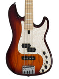Sire P7 Swamp Ash 4-String (2nd gen) Bass Guitar with Premium Gig Bag - Tobacco Sunburst