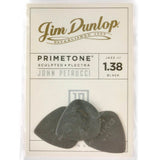 Dunlop 518-JPBK John Petrucci Primetone Black Guitar Pick 3-pc Pack