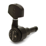 Graphtech RATIO Electric Locking 3+3 Contemporary Black 2 Pin PRL-8311-B0