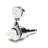 Graphtech RATIO Electric Locking 6 In-line Staggered Post Chrome PRL-9721-C0 - GuitarPusher