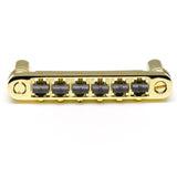 Graphtech String Saver Resomax NV2 Autolock Bridge 6mm-Gold PS-8863-G0 - GuitarPusher