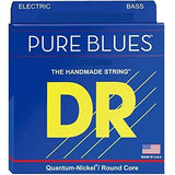 DR Pure Blues Handmade 5-String Bass Guitar Strings - GuitarPusher