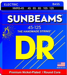 DR Sunbeams 5-String Bass Guitar Strings - GuitarPusher