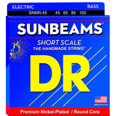 DR Sunbeams 4-String Short Scale Bass Guitar Strings - GuitarPusher