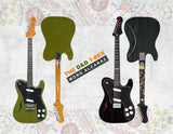 D&D T-Rex Guitar Pusher Edition Electric Guitar with Graphtech Nut and GP Gig Bag - GuitarPusher