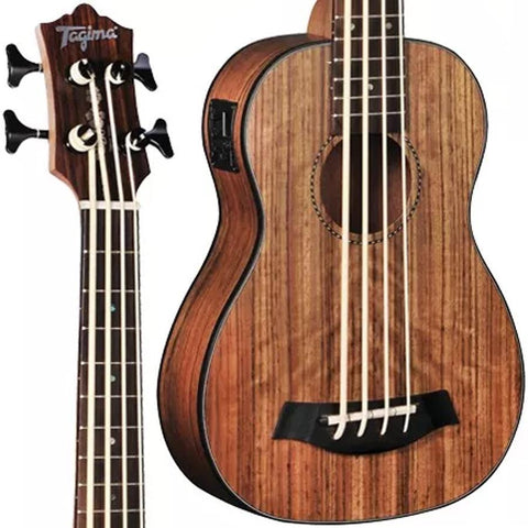 Tagima U-Bass 30KB Ukulele Bass with Pickup Aquila Strings - GuitarPusher