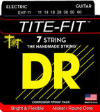 DR Tite-Fit Nickel Electric Guitar Strings 7-strings - GuitarPusher