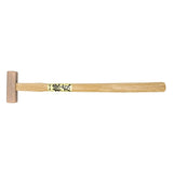 Hosco TL-HMF-S Twin Head Fretting Hammer 115G (Bronze Head w/ Wooden Handle) - GuitarPusher