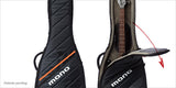 Mono Vertigo Hybrid Case for BASS Guitar - Steel Gray (Orange) Boot