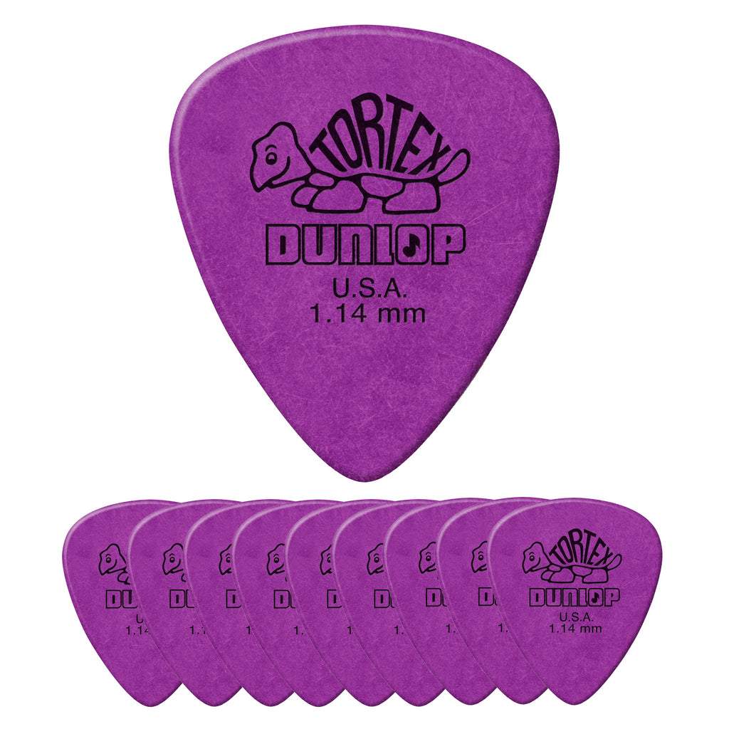 Dunlop Tortex Standard Guitar Pick 1.14mm Purple – GuitarPusher