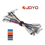 Joyo CM-11 5-inch Patch Cable set (6 pcs multi color) - GuitarPusher