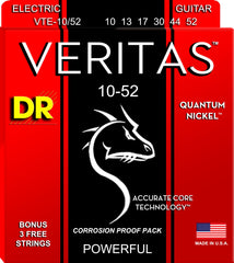 DR Veritas Extended Life Quantum Nickel Electric Guitar Standard Heavy Bottom - GuitarPusher