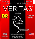 DR Veritas Extended Life Quantum Nickel Electric Guitar Standard Strings - GuitarPusher